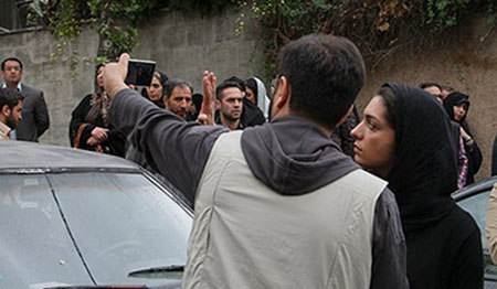 اخبار,اخبار فرهنگی,حضور زوج سرشناس سینما در تجمع مردم مقابل سفارت عربستان