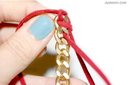 Lacy Bracelets 4 آموزش ساخت دستبند بند دار