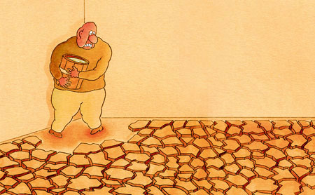 کاریکاتور در مورد آب,کاریکاتور صرفه جویی در مصرف آب