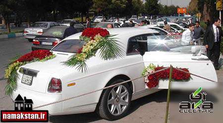 عکس ماشین عروس,تصاویر ماشین عروس,عکسهای ماشین عروس