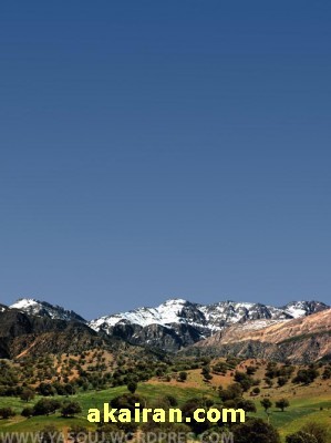 تصویرکوه های یاسوج , نقشه کوه دنا دریاسوج یاسوج 