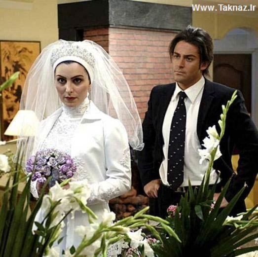 بازیگران ایرانی در لباس عروس