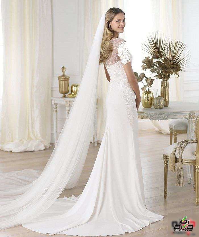 مدل لباس عروسی شیک , جدیدترین مدلهای شیک لباس عقدکنان , لباس نامزدی کوتاه 