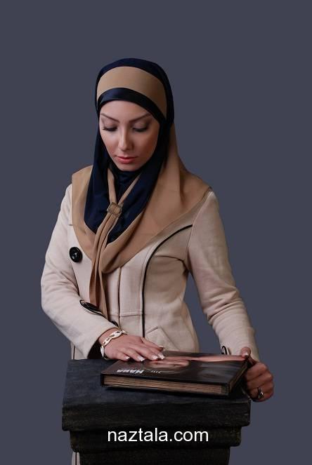 عکس انواع جدیدترین مدل مقنعه دانشجویی کراواتی اداری حجاب (2)