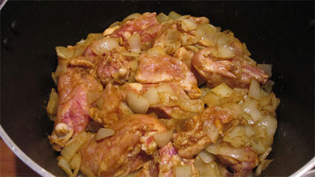 پخت خورش کاری مرغ, نحوه پخت خورش کاری مرغ, مواد لازم برای خورش کاری مرغ,غذاهای هندی