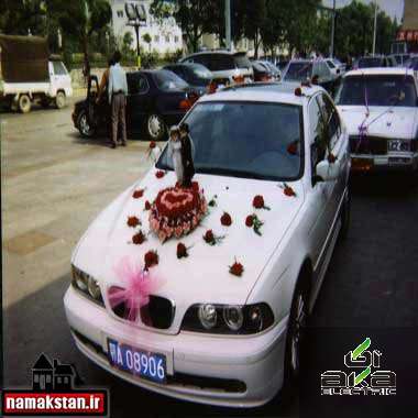 عکس ماشین عروس,تصاویر ماشین عروس,عکسهای ماشین عروس