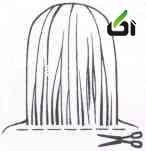اموزش کوتاهی مدل موی مصری , روش کوتاه کردن مو مدل مصری , آموزش کوتاهی مو مصری 