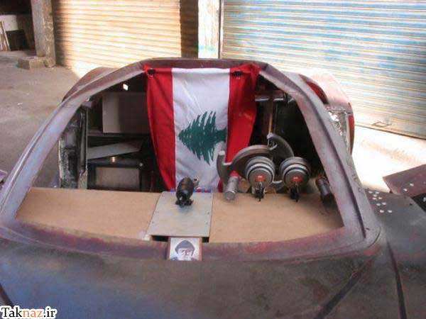 عکس هایی از اتومبیل دست ساز دانشجوی لبنانی ! www.taknaz.ir