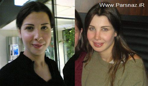 عکس های دیدنی از نانسی عجرم قبل و بعد از آرایش