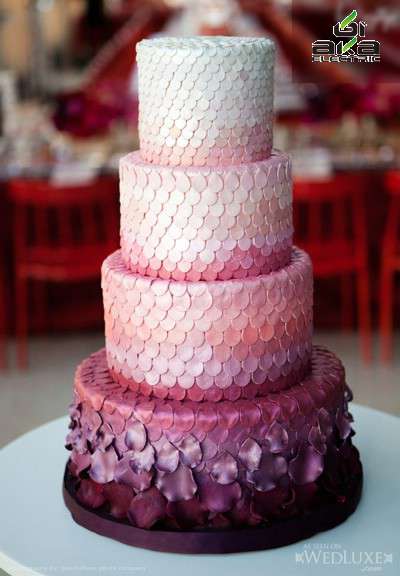 کیک های عروسی رمانتیک و زیبا (2) کیک عروسی,رمانتیک,شیرینی