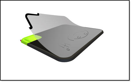 The Scratch-n-scroll notable mouse pad 4