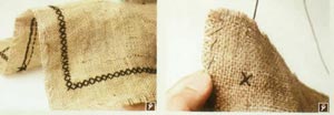 Embroidered sack 7 آموزش گونی دوزی   گونی بافی