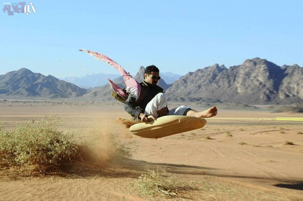 ,اسکی اعراب در صحرای عربستان! +عکس عکس,دیدنی ها,جالب انگیز