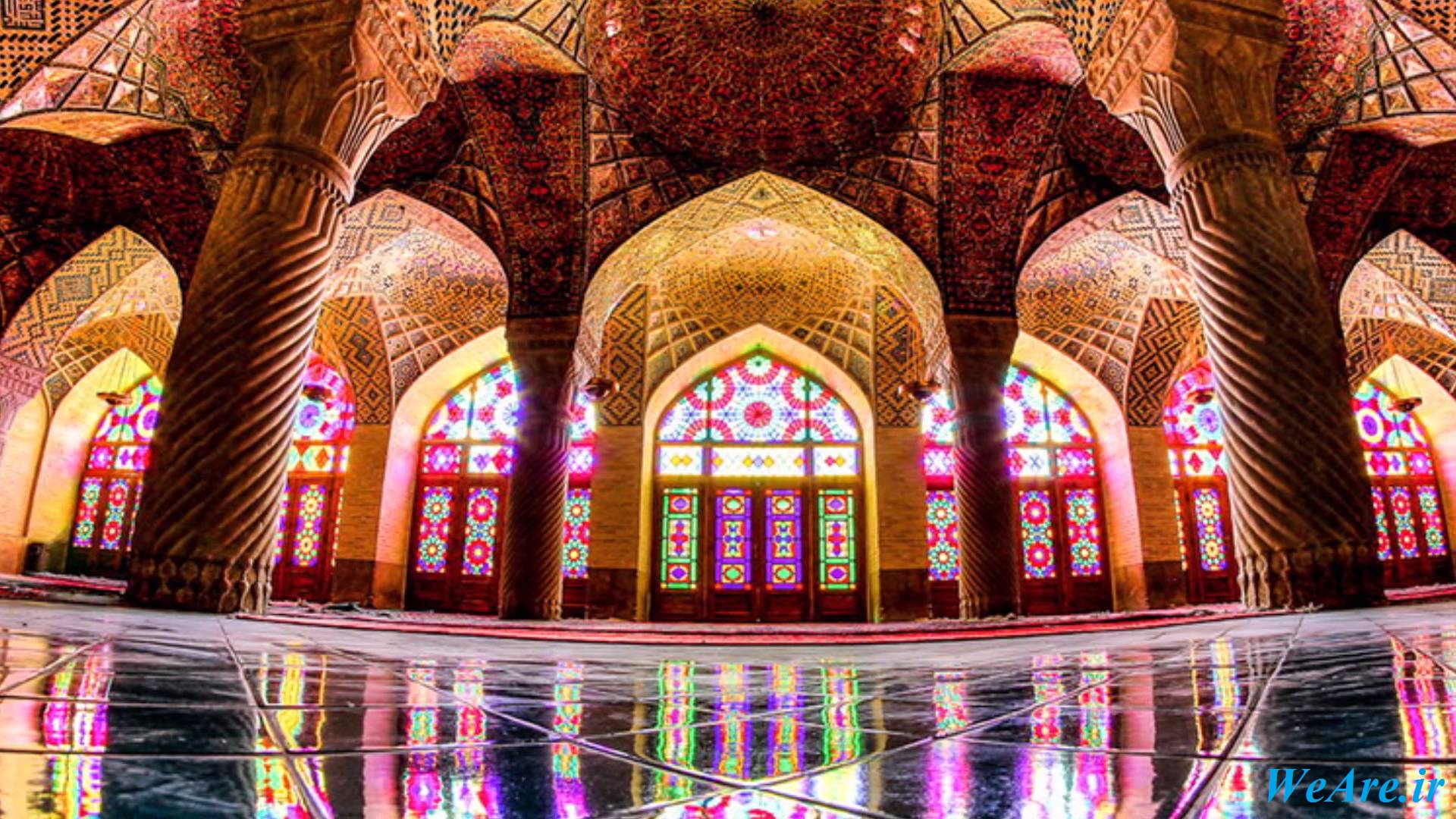 ,جاهای دیدنی شیراز,زیباترین مسجد ایران,مسجد صورتی ایران,[categoriy]