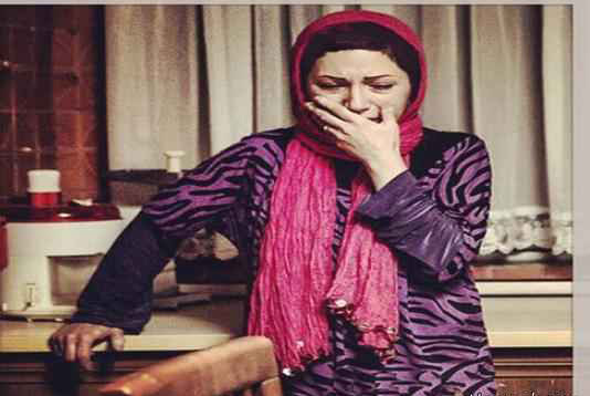 تماس بدنی رضا عطاران و همسرش در فیلم جنجالی شد