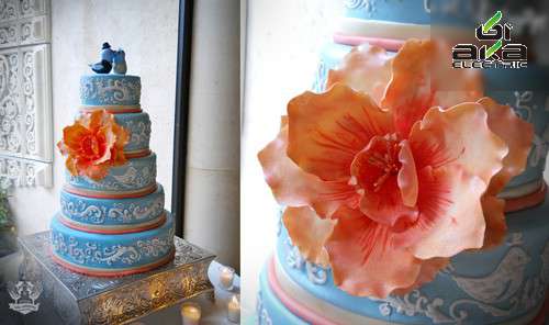 انواع کیک عروسی زیبا 