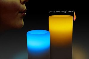 آموزش تصویری دکوپاژ شمع با سشوار 