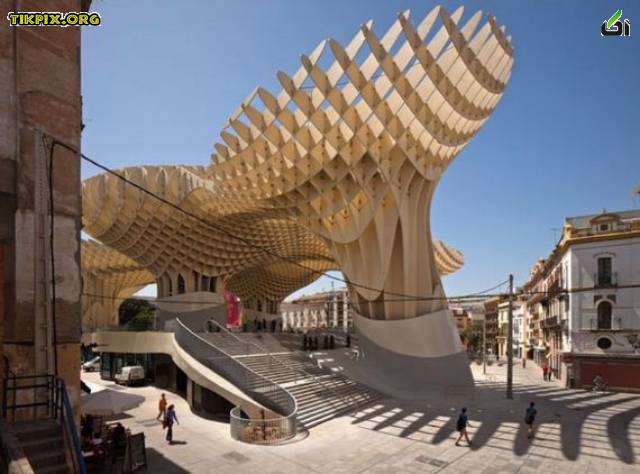 بزرگ ترین سازه های چوبی جهان,ساختمان مدرن,شیک ترین های جهان