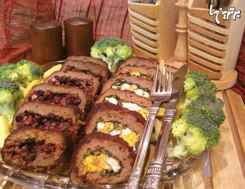 ,غذاهای اعیانی برای مهمانی های رودربایستی دار (1) آجیل پلو,رولت گوشت,آش رشته,آموزش پخت انواع غذا با آکا