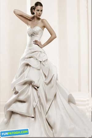 مدل لباس عروس اسپانیایی 2014
