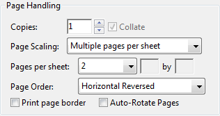 پرینت فایل‌های pdf دوصفحه در یک برگه