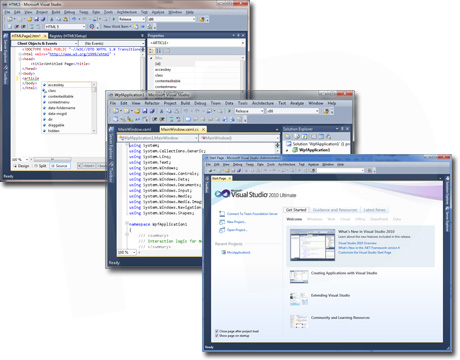 دانلود نرم افزار Microsoft Visual Studio 2010 Ultimate v10.0