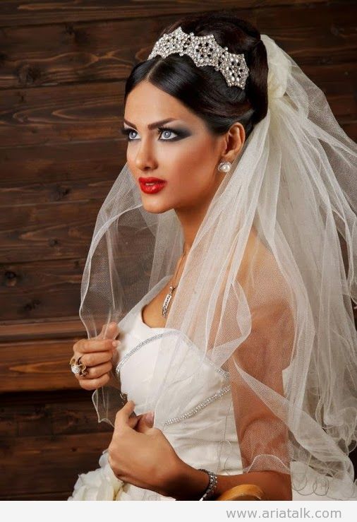 مدل های آرایش عروس ایرانی ۹۴