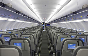 A320 Family’s spacious cabin include wider seats for unmatched passenger comfort