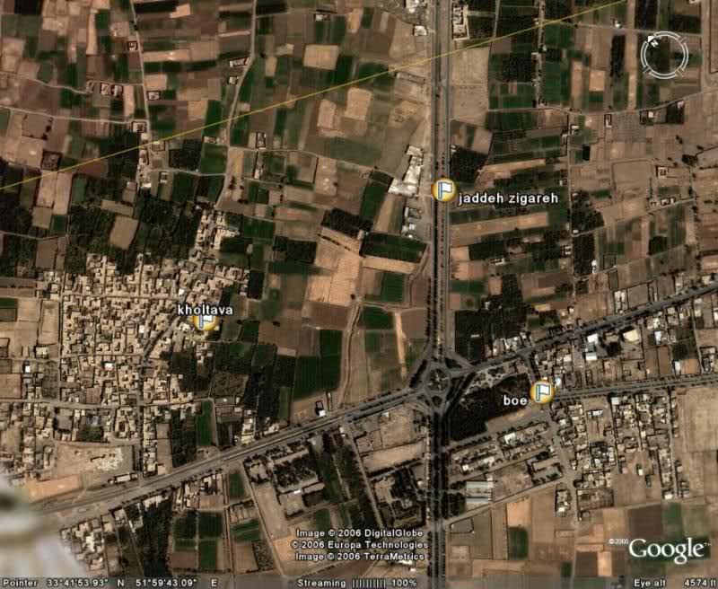 عکس هوایی از خالدآباد