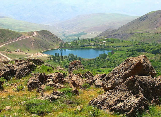 عکس های دریاچه الوان قزوین 