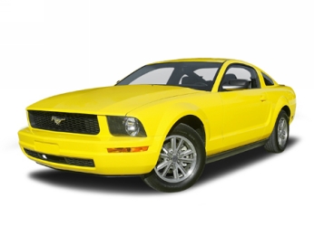 2007 Ford Mustang V6 Premium Coupe 3/4 Front Driver Side of the Vehicle