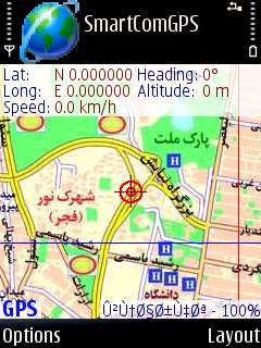 نرم افزار SmartComGPS و نقشه های ایران