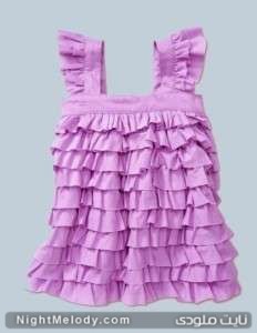 124117211 baby gap swing set tiered ruffle dress 0 3 mos nwt ebay جدیدترین مدل های لباس دخترانه بچگانه۹۲