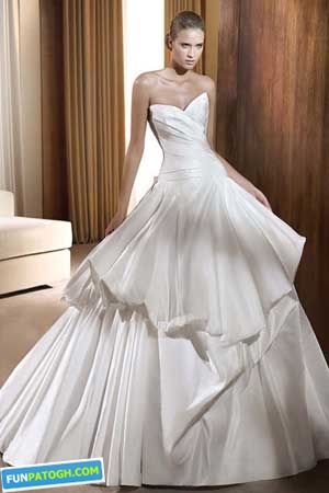 مدل لباس عروس اسپانیایی 2014