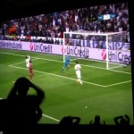 عکس هایی از پخش زنده فوتبال لیگ اروپا در سینما