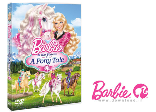 دانلود کارتن انیمیشن Barbie And Her Sisters in A Pony Tale 2013 باربی