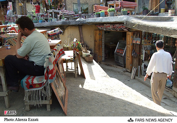 بازار شهر ماسوله در استان گيلان