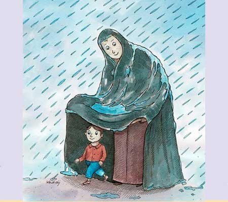 مطالب طنز و خنده دار, کاریکاتور روز مادر
