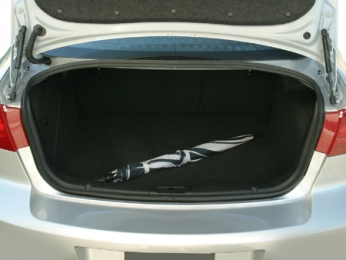 2006 Mazda MAZDA3 i 4-Door Trunk Interior/Cargo Area