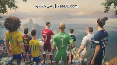 دانلود انیمیشن تبلیغ شرکت نایک درباره جام‌ جهانی 2014 برزیل
