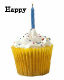 Happy Birthday Cup CakeAnimation