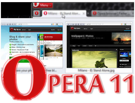 Opera 11 سریع و امن در مرور صفحات وب