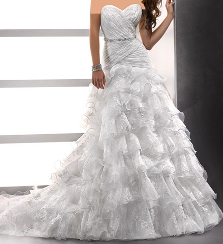 مدل لباس عروس دانتل ۲۰۱۵ + مدل لباس عروس ۹۴