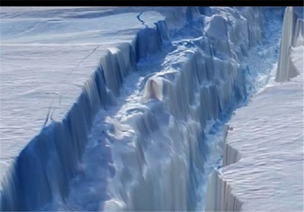 اخبار,اخبار گوناگون,جدا شدن کوه عظیم یخی از قطب جنوب
