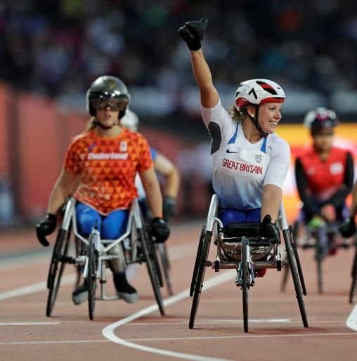 اخبار,عکس خبری, رقابت دیدنی معلولان جهان در مسابقات دو و میدانی لندن