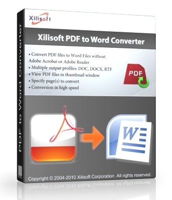 نرم افزار تبدیل PDF به Word و متن قابل ویرایش - Xilisoft PDF to Word Converter 1.0.2