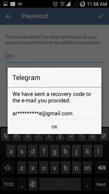 Telegram-recovert-code-to-email-کد -ریکاوری-تلگرام-ایمیل-هک