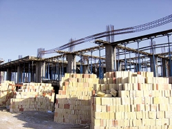 افزایش سی درصدی قیمت آجر و مصالح ساختمانی در اراک 