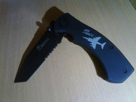چاقو جیبی مدل نیروی هوایی مارک بوکر