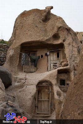 خانه های روستایی در دل کوه (کندوان )